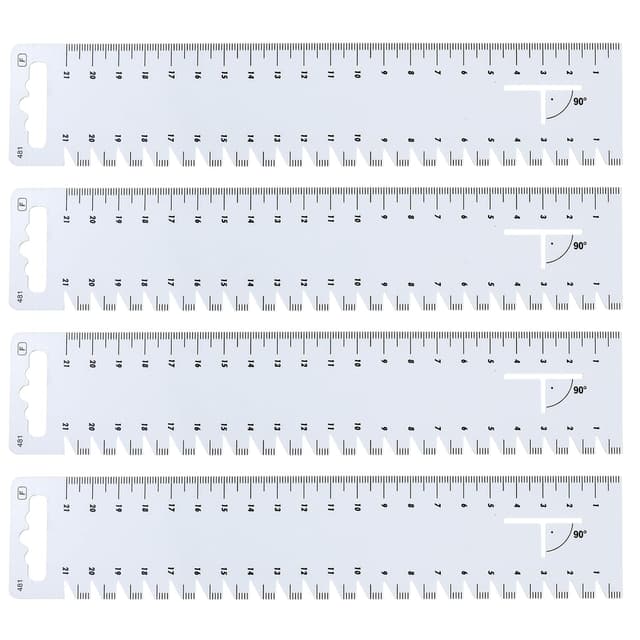 Detalle de Handmaß Set 4-teilig mit 23 cm