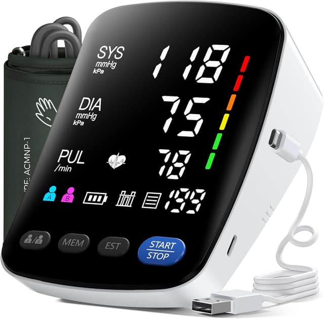 Thumbnail 6 de Tensiomètre bras professionnel avec écran LED HD