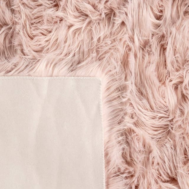 Thumbnail 3 de Paco Home Alfombra de Pelo Largo Corazón Rosa 🟥 40x60 cm