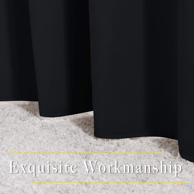 Thumbnail 5 de NICETOWN Blackout Curtain Panels 66x90