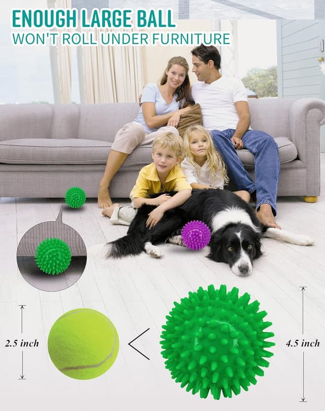 Thumbnail 4 de Aozuoton Hundeball 8,9 cm quietschend