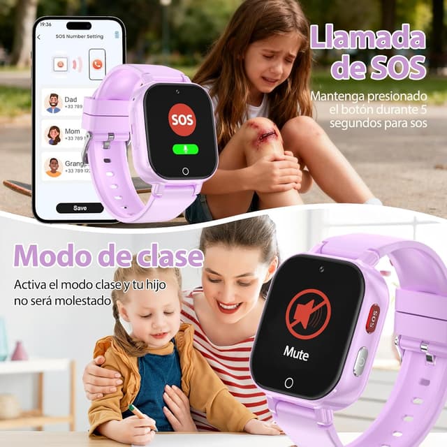 Thumbnail 3 de Alutoria Reloj Inteligente niños 1.44" 📱