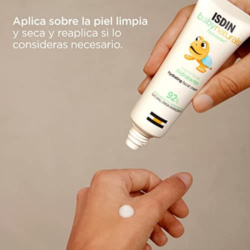 Thumbnail 7 de ISDIN Baby Naturals Crema Facial Hidratante Diaria para Bebé (92% origen natural) 50 ml