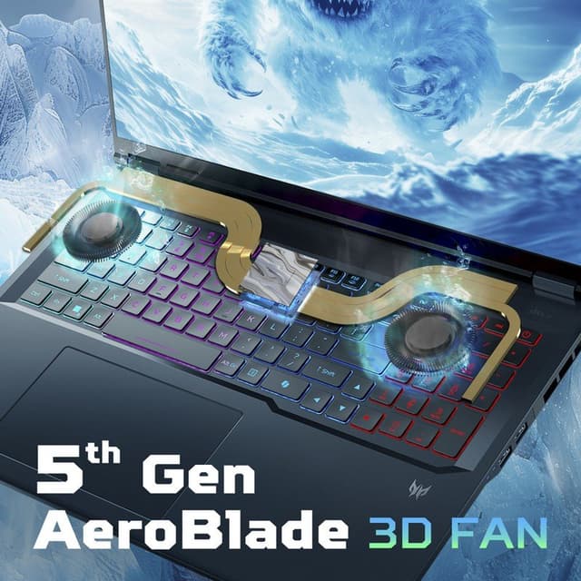 Detalle de Acer Predator Helios Neo 18 32GB 2TB RTX 5070 Ti