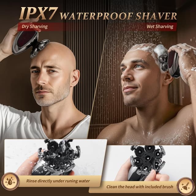 Detalle 2 de Professional 5-in-1 Electric Head Shaver 90 min