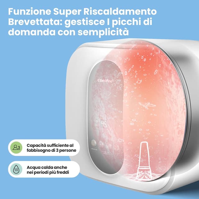 Thumbnail 4 de COMFEE' D30-15EVG1U Scaldabagno 30 L
