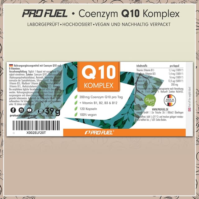 Thumbnail 5 de Q10 Kapseln hochdosiert 120x