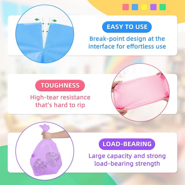 Thumbnail 5 de XUXRUS 5l Bin Liners 200 Bags