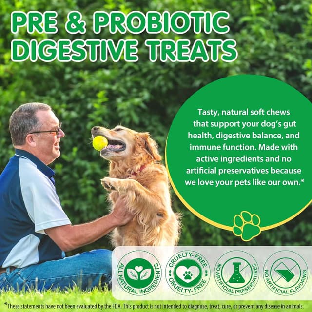 Thumbnail 6 de Probiotics for Dogs 120 masticabili per cani