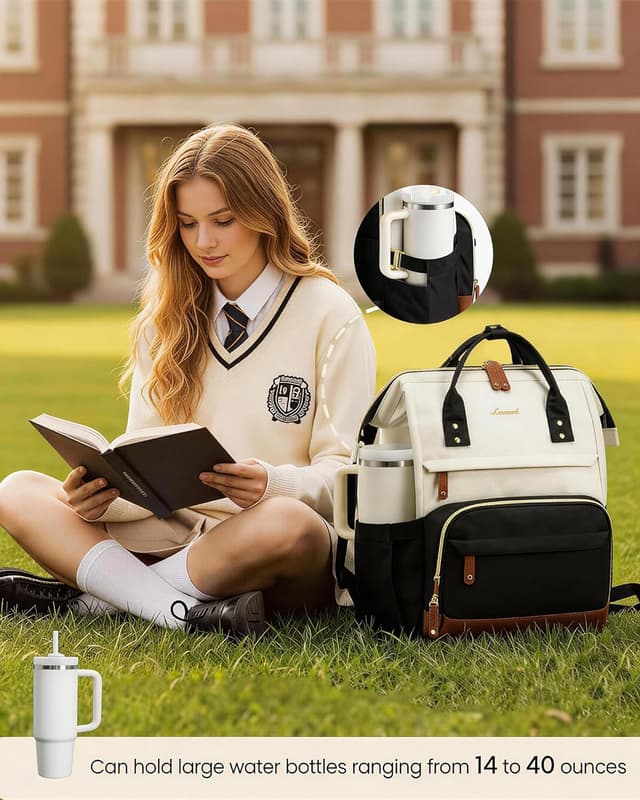 Detalle 2 de LOVEVOOK Laptop Backpack 15.6 Inch