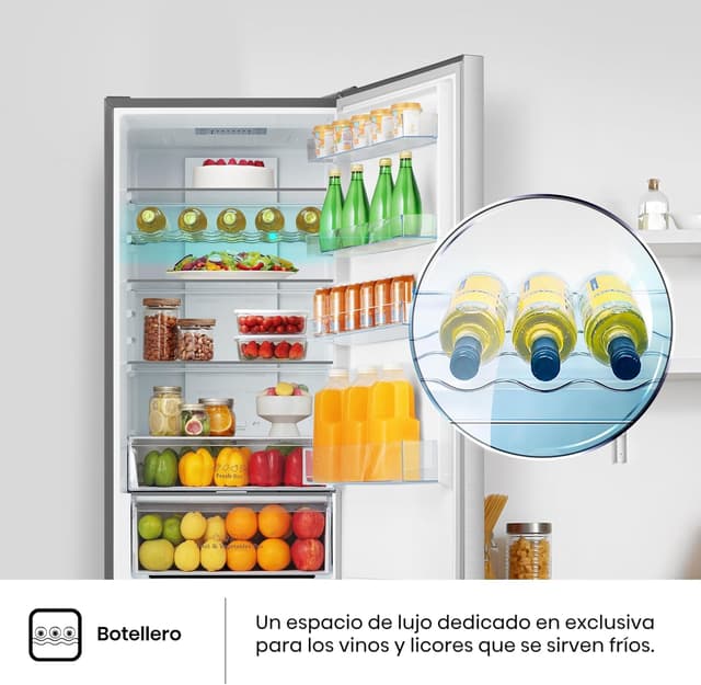 Thumbnail 9 de Hisense RB440N4BCE Frigorífico Combi Inox 336L ❄️