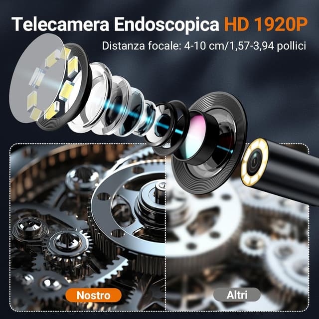 Thumbnail 2 de Ferdiiz Endoscopio Digitale Industriale HD 1080P