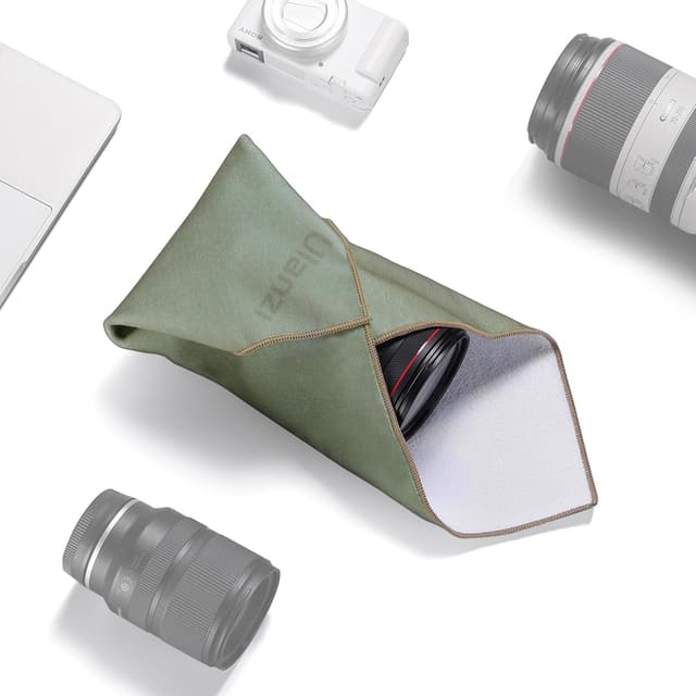 Detalle de ULANZI Einschlagtuch Kamera (35 x 35 cm) als Schutz-Wrap für Body und Objektiv