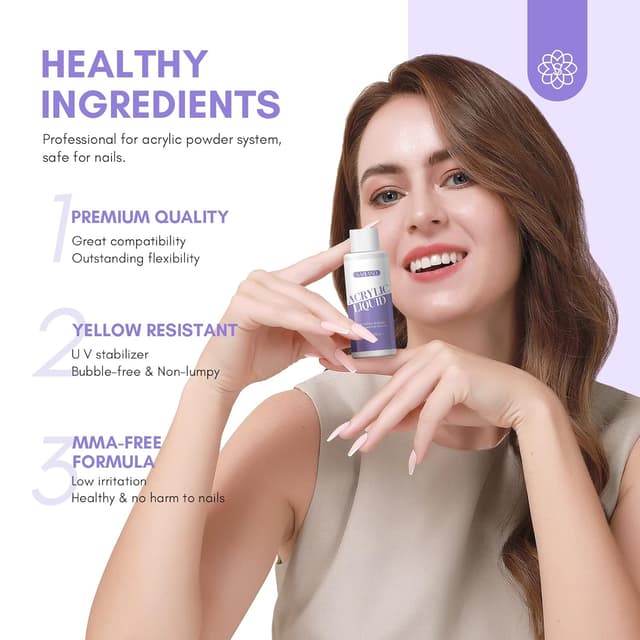 Thumbnail 5 de Saviland Acryl Nagelset 120ML Monomer