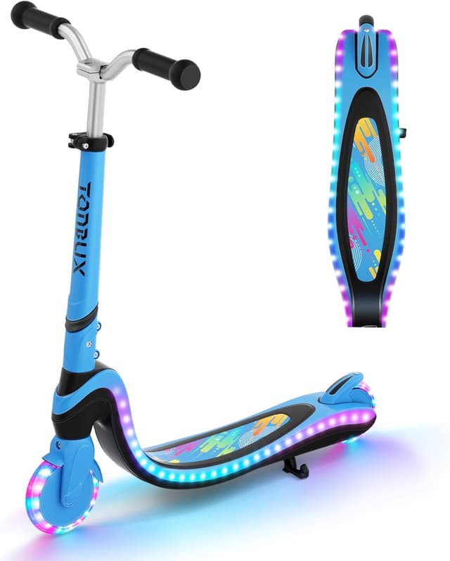 Detalle de TONBUX Kinderroller mit Licht, 3,15 kg