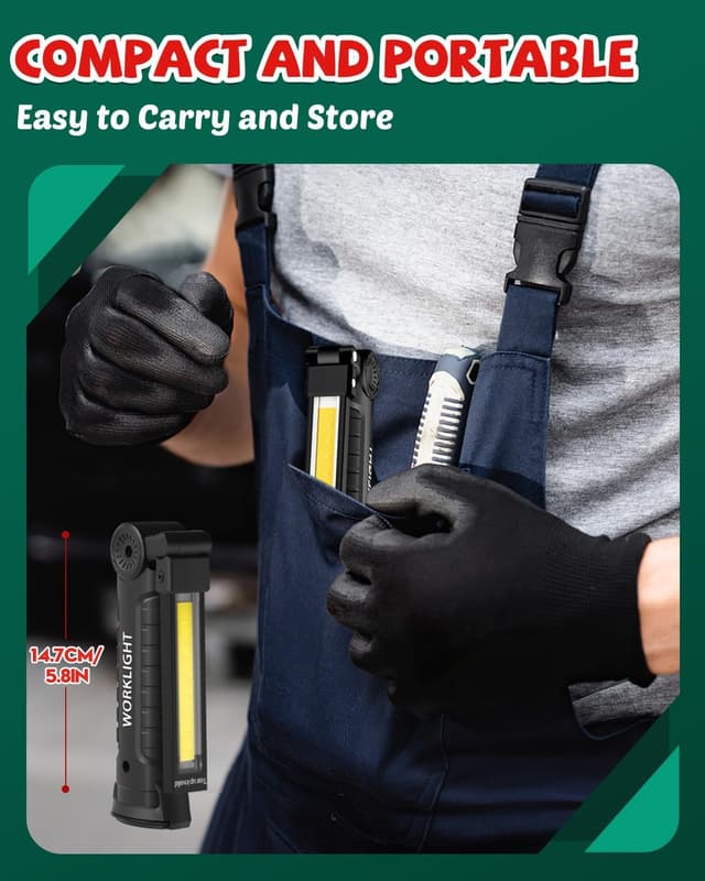 Thumbnail 6 de Coquimbo Work Light 2-pack LED torch for men 🔦