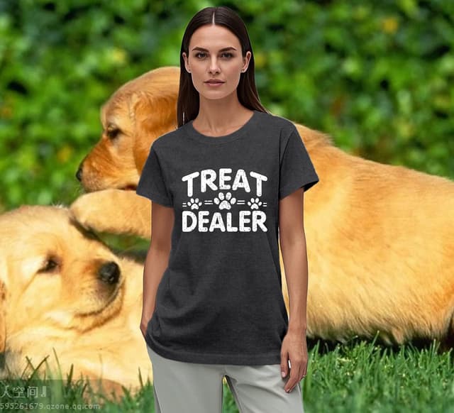 Detalle 1 de Qskall Treat Dealer T Shirt for Mums