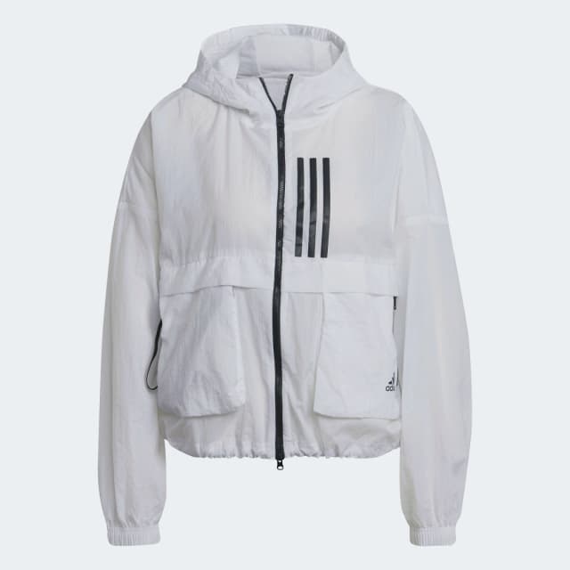 Thumbnail 3 de Adidas W.N.D Windbreaker Blanco