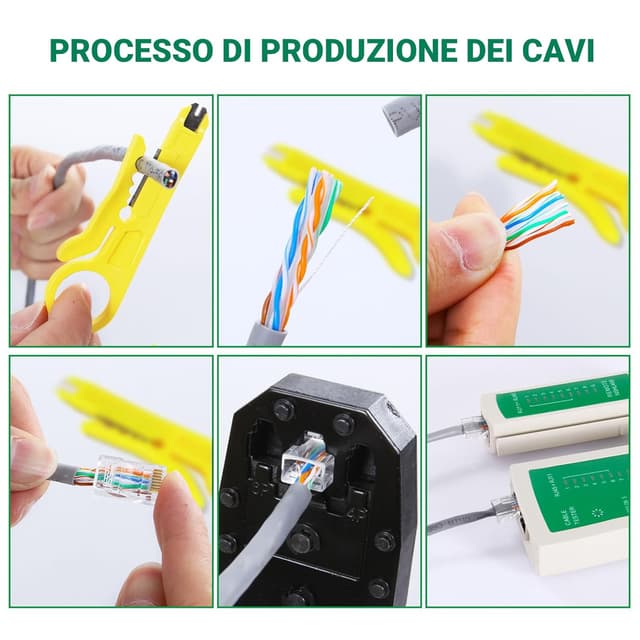 Detalle 2 de SGILE Kit rete RJ45 9 in 1