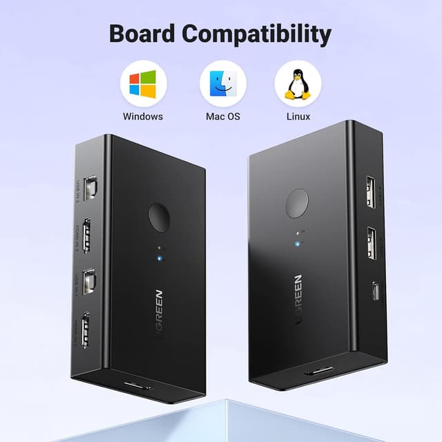 Thumbnail 5 de UGREEN KVM HDMI Switch 4K: Comparte 2 PCs en 1 Pantalla 🖥
