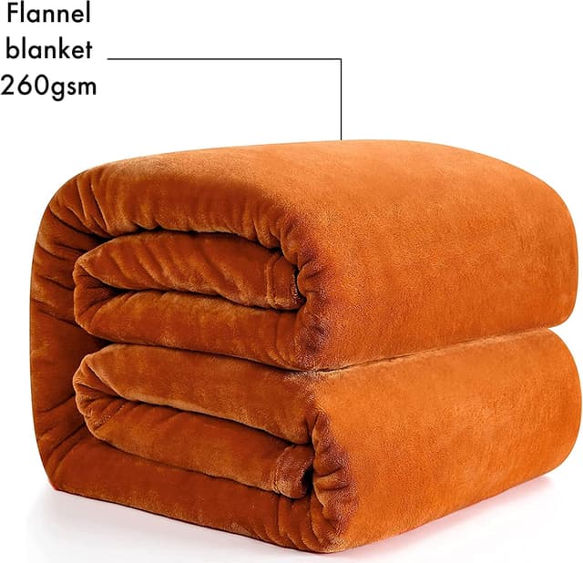 Detalle 2 de Flannel Plush Fleece throw 220x240cm