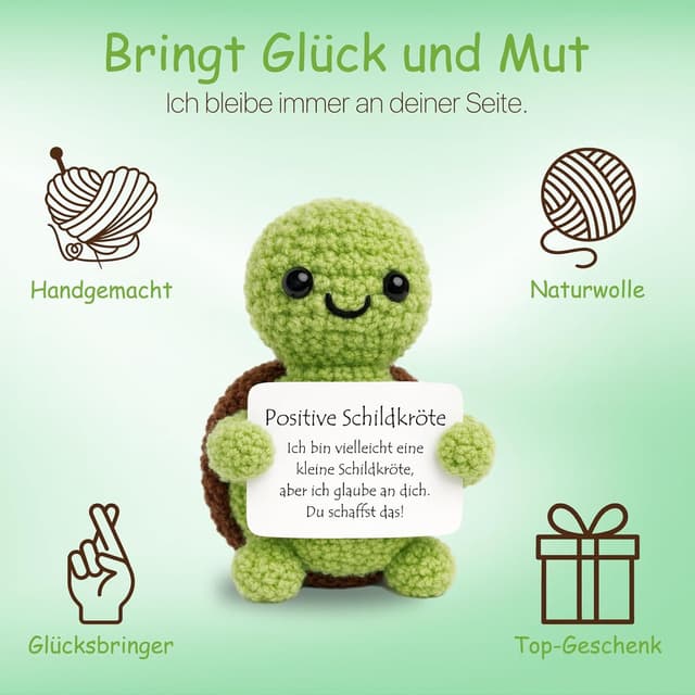 Detalle 2 de Positive Schildkröte 5×7 cm