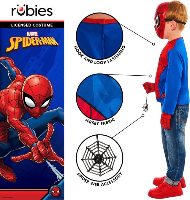 Thumbnail 3 de Rubies Captain America Kinderkostüm 4-6 Jahre 🧑🎤