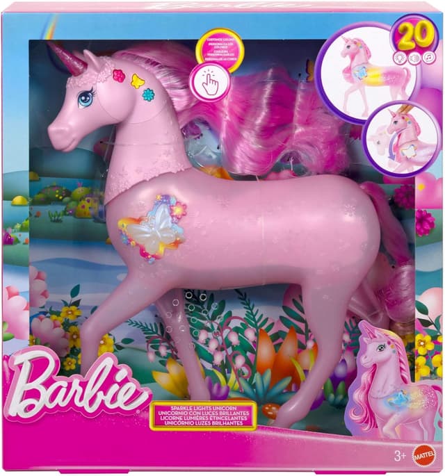 Thumbnail 5 de Barbie JCP78 leuchtendes Einhorn 20 🦄