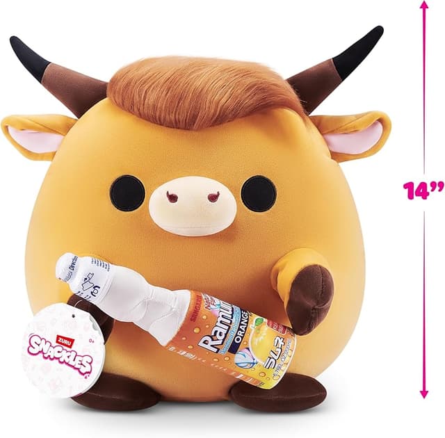 Detalle 2 de ZURU Snackles Series 3 Robbie — peluche 14 pulgadas