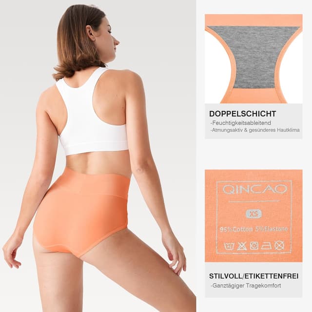 Thumbnail 5 de QINCAO Unterhosen Damen 6er Pack