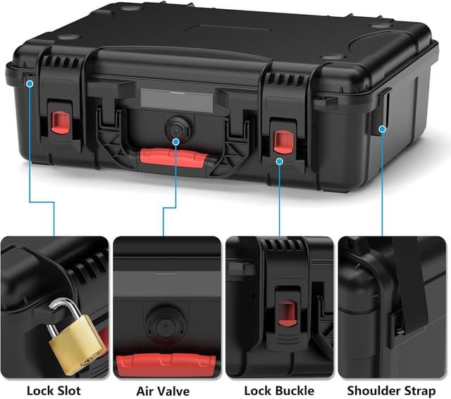 Thumbnail 4 de MEKEET Starlink Mini Case IP67 Waterproof Hard Case