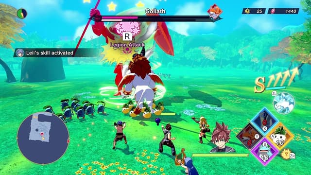 Detalle 2 de Farmagia für Nintendo Switch – Monsterhorde befehligen, Farmen & Bosskämpfe erleben