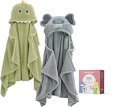 Imagen de Momcozy Baby Bath Towels Ultra Soft 2-Pack en OfertitasTOP