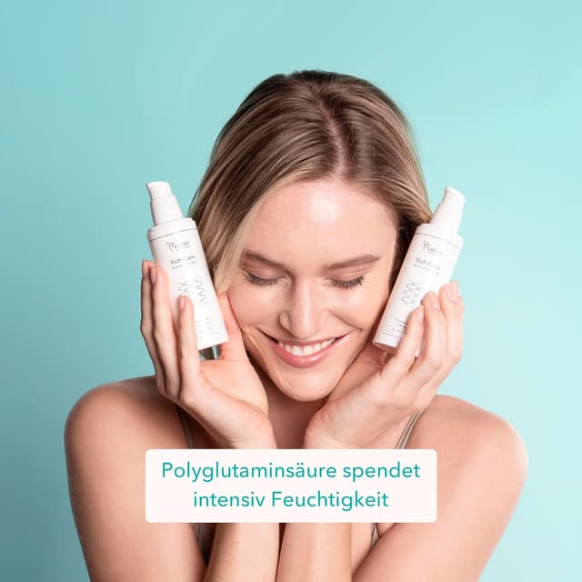 Detalle 2 de colibri skincare Rich Care Moisturizer (80 ml) – Feuchtigkeitscreme für trockene, gereizte Gesichtshaut