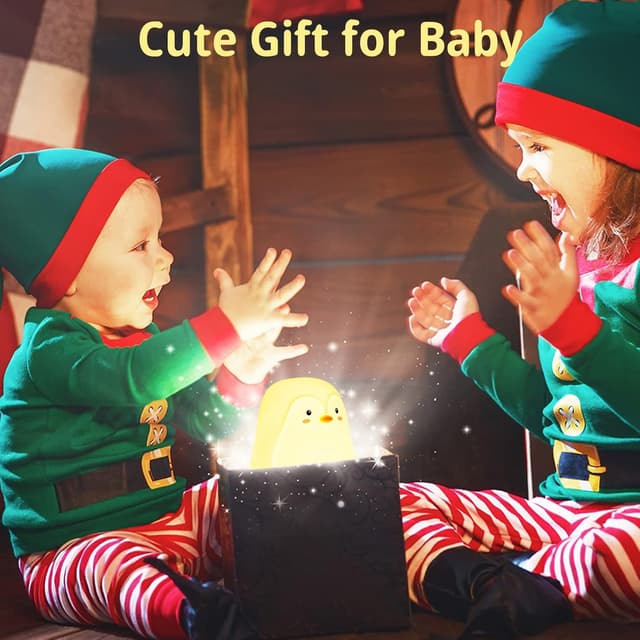 Thumbnail 4 de LOVERUIS Pinguin Nachtlicht mit 7 Farben