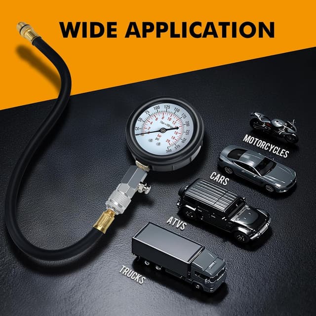 Thumbnail 5 de BETOOLL HW0130 8pcs Compression Tester Kit for Petrol Engines