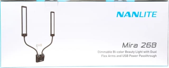 Thumbnail 6 de Nanlite Mira 26B Beauty Light + Stativ – Studiolampe für weiches Licht in Vlogs & Selfies