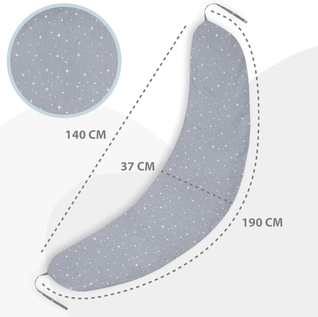 Thumbnail 2 de Totsy Stillkissen XXL Schwangerschaftskissen 190 cm