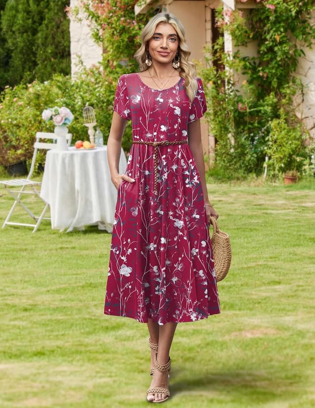 Thumbnail 4 de HOTOUCH Petal Midi Dress for Women