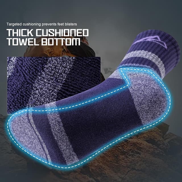 Detalle 2 de Effeet Hiking Socks for Women, Anti blister