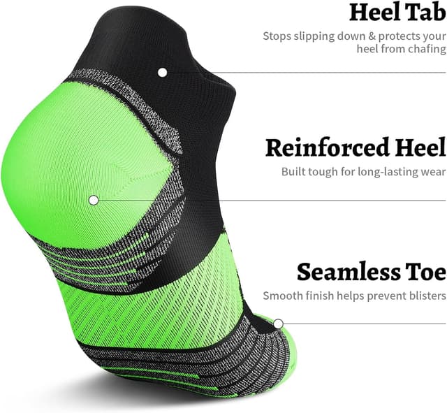 Detalle 1 de PAPLUS Compression Running Socks 8-15 mmHg