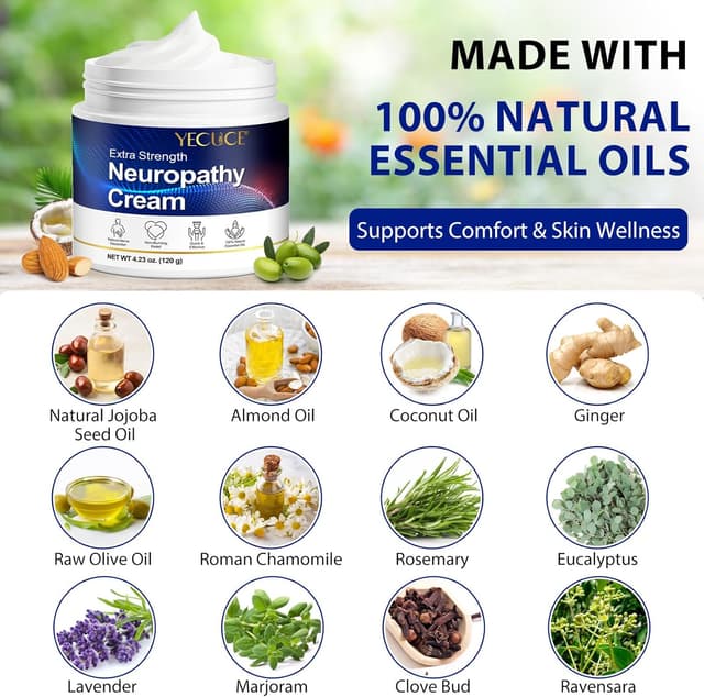 Detalle 1 de Neuropathie Creme extra Stärke für Nervenschmerzen