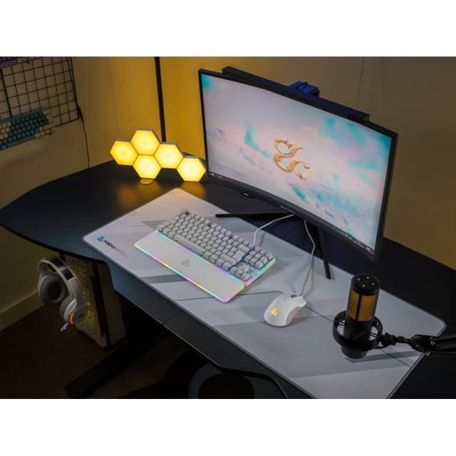 Thumbnail 2 de Newskill Artemis White Alfombrilla Gaming Gigante