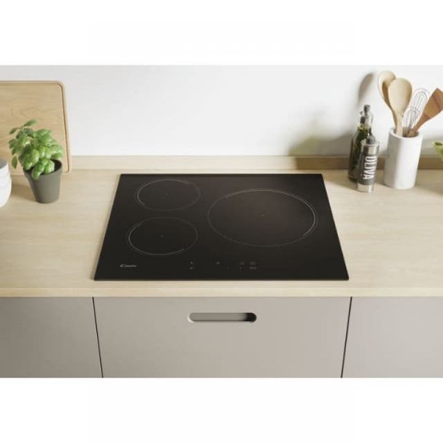 Detalle 2 de Candy CI633C/E14U Placa de inducción 3 zonas negra