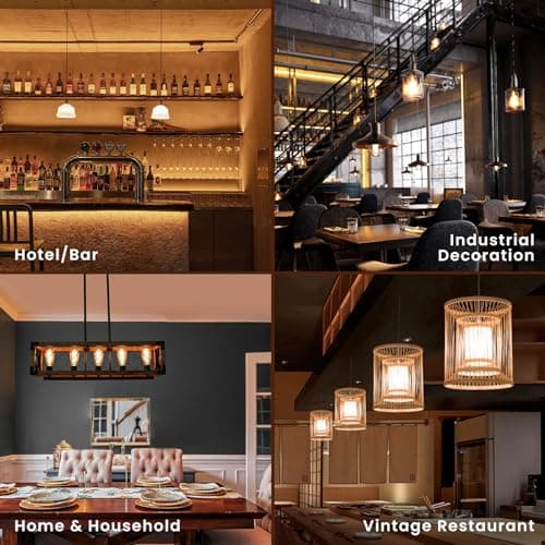 Thumbnail 7 de Svater E27 Bombillas LED S14 Vintage Edison 1W 💡 15 Unidades