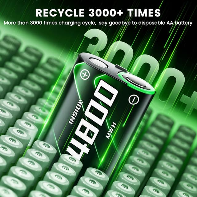 Thumbnail 5 de HELLCOOL 4x4800mWh Rechargeable Battery Pack for Xbox controllers