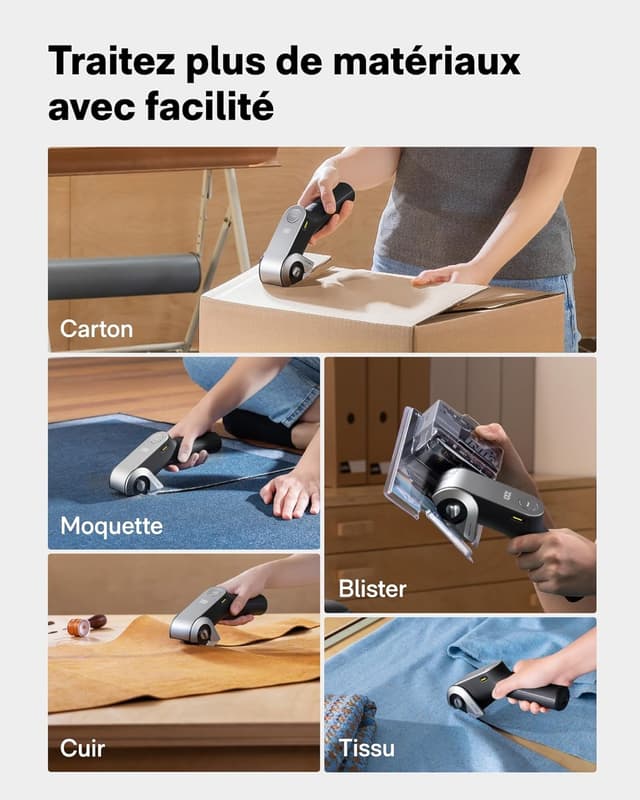 Thumbnail 3 de HOTO EdgeFlow ciseaux électriques 2000 mAh