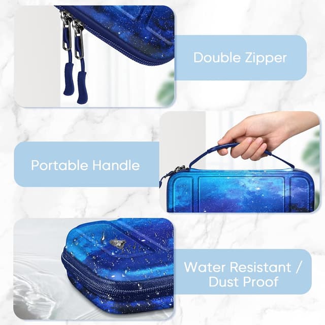 Detalle 2 de FINTIE Tragetasche kompatibel mit Nintendo Switch OLED 2021