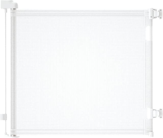 Detalle de derimkcoa Retractable Mesh Stair Gate – extra-wide safety gate up to 300cm