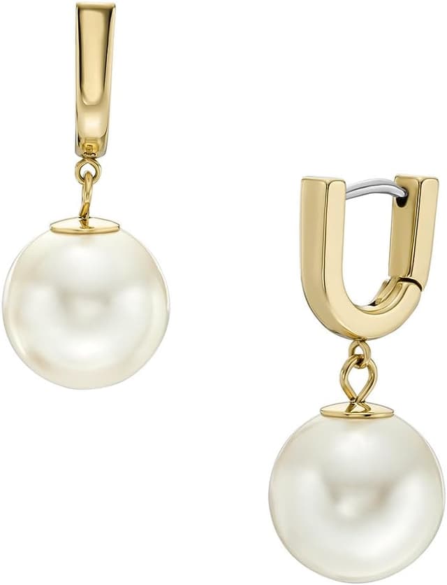 Thumbnail 3 de Fossil boucles d'oreilles dorĂ©es femmes đ